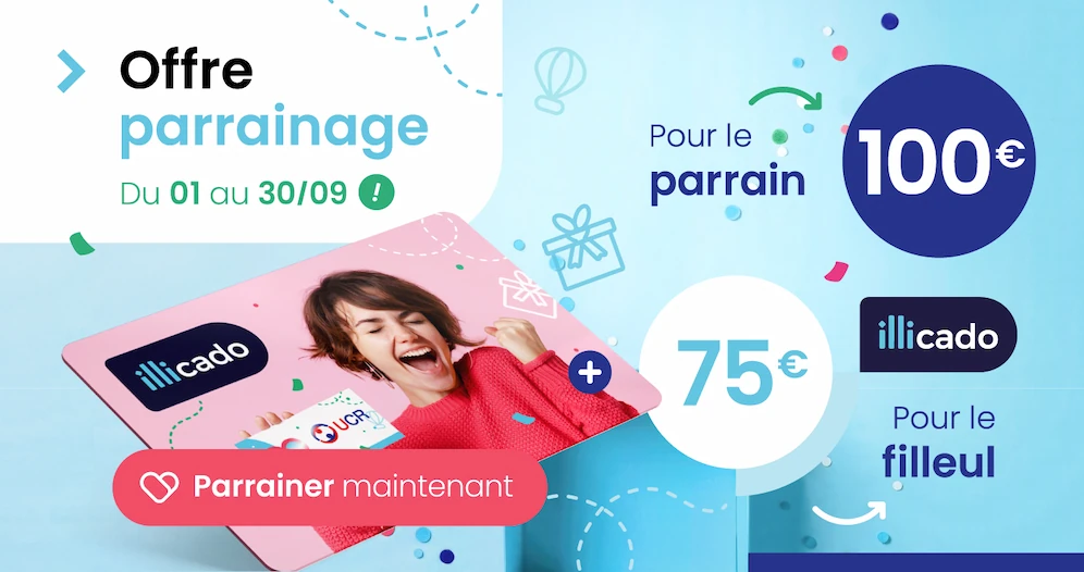 Le parrainage UCR est boosté en septembre : 100€ pour le parrain et 75€ pour le filleul.
