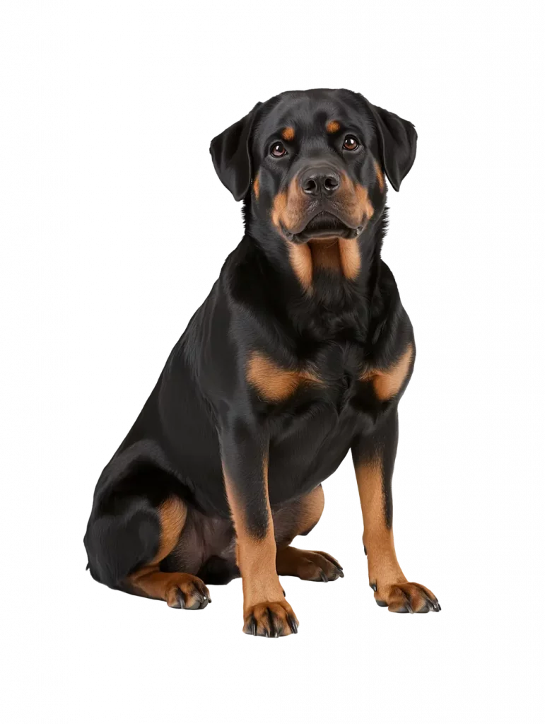 photo d'un chien de race rottweiler