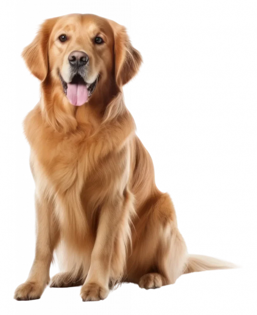 photo d'un chien de race golden retriever